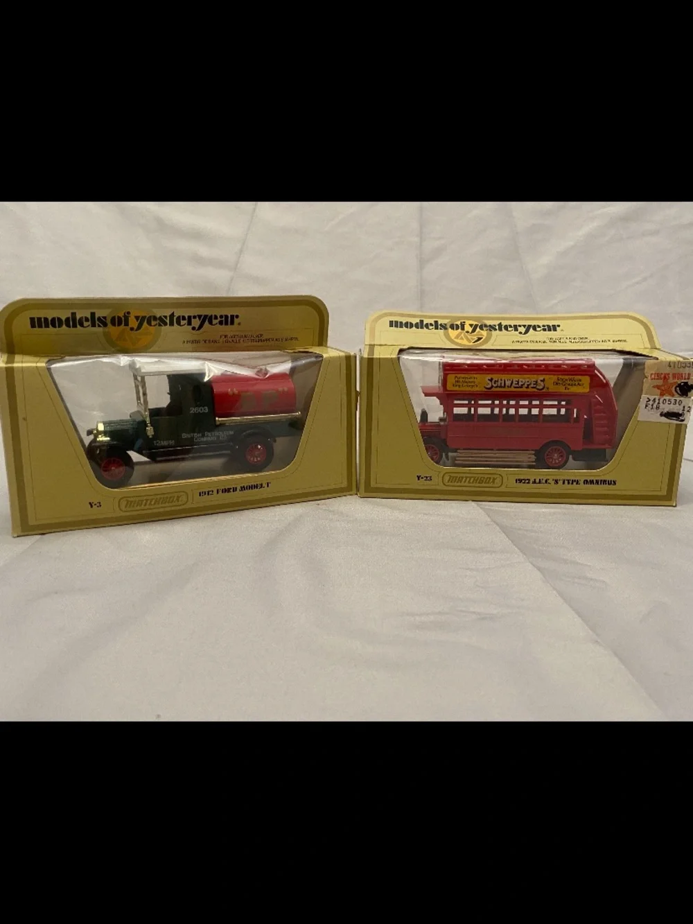 Vintage Matchbox Models of Yesteryear Collectibles